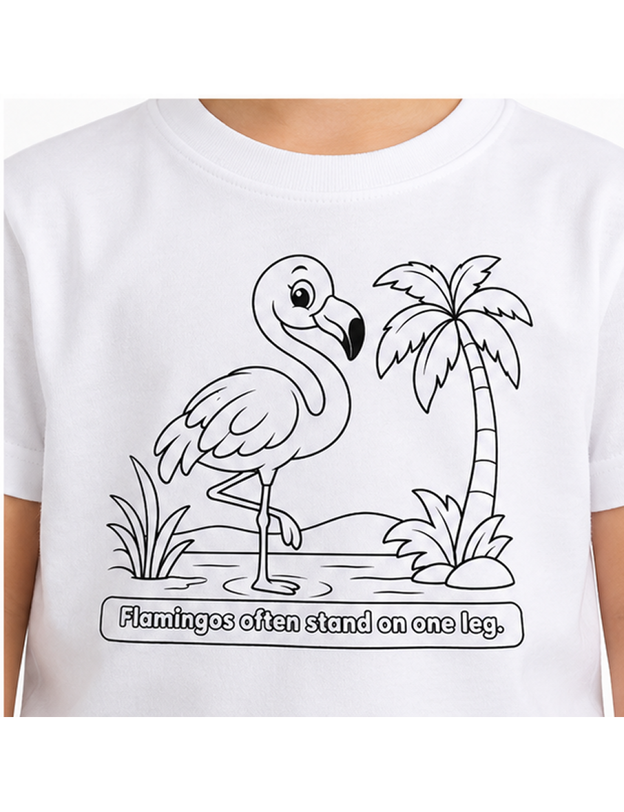 Flamingo + Tree