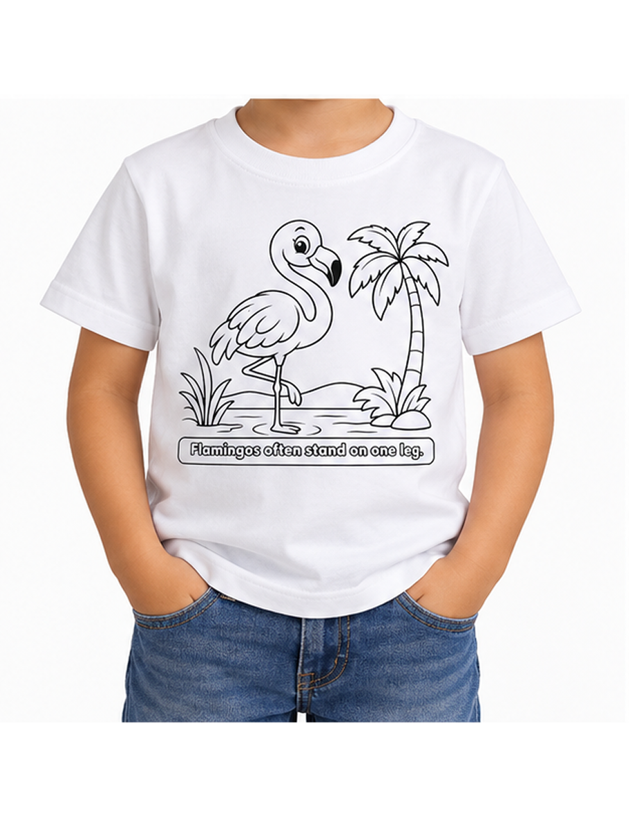 Flamingo + Tree