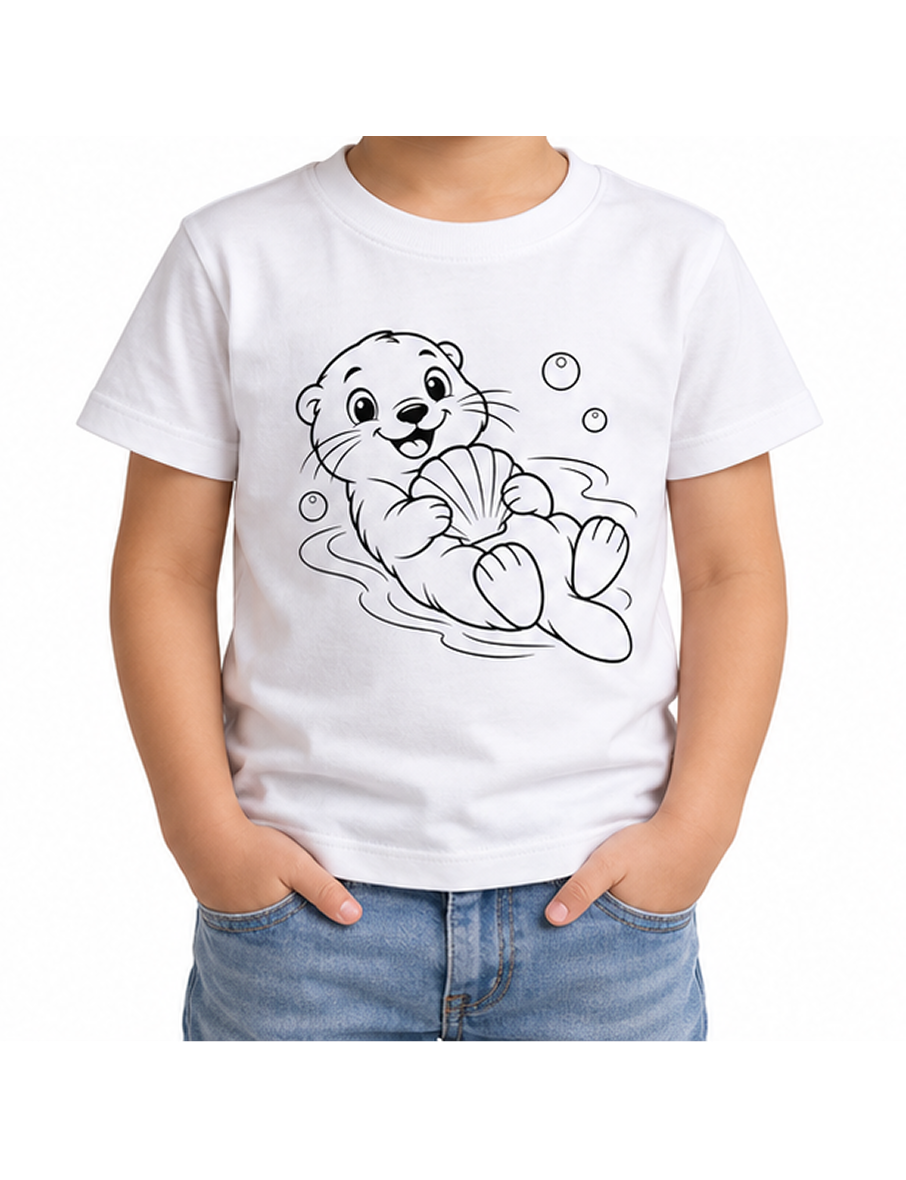 Sea Otter + Shell