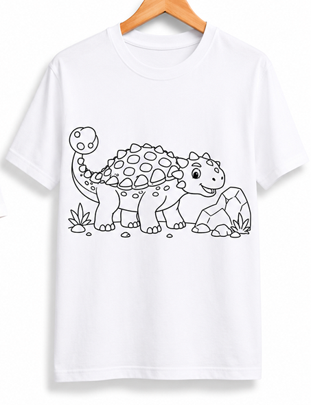 Ankylosaurus + Rock