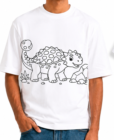 Ankylosaurus + Rock